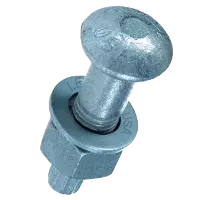 Tension Control Bolt Mechanically Galvanized